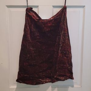 Ralph Lauren Velvet Paisley Skiry